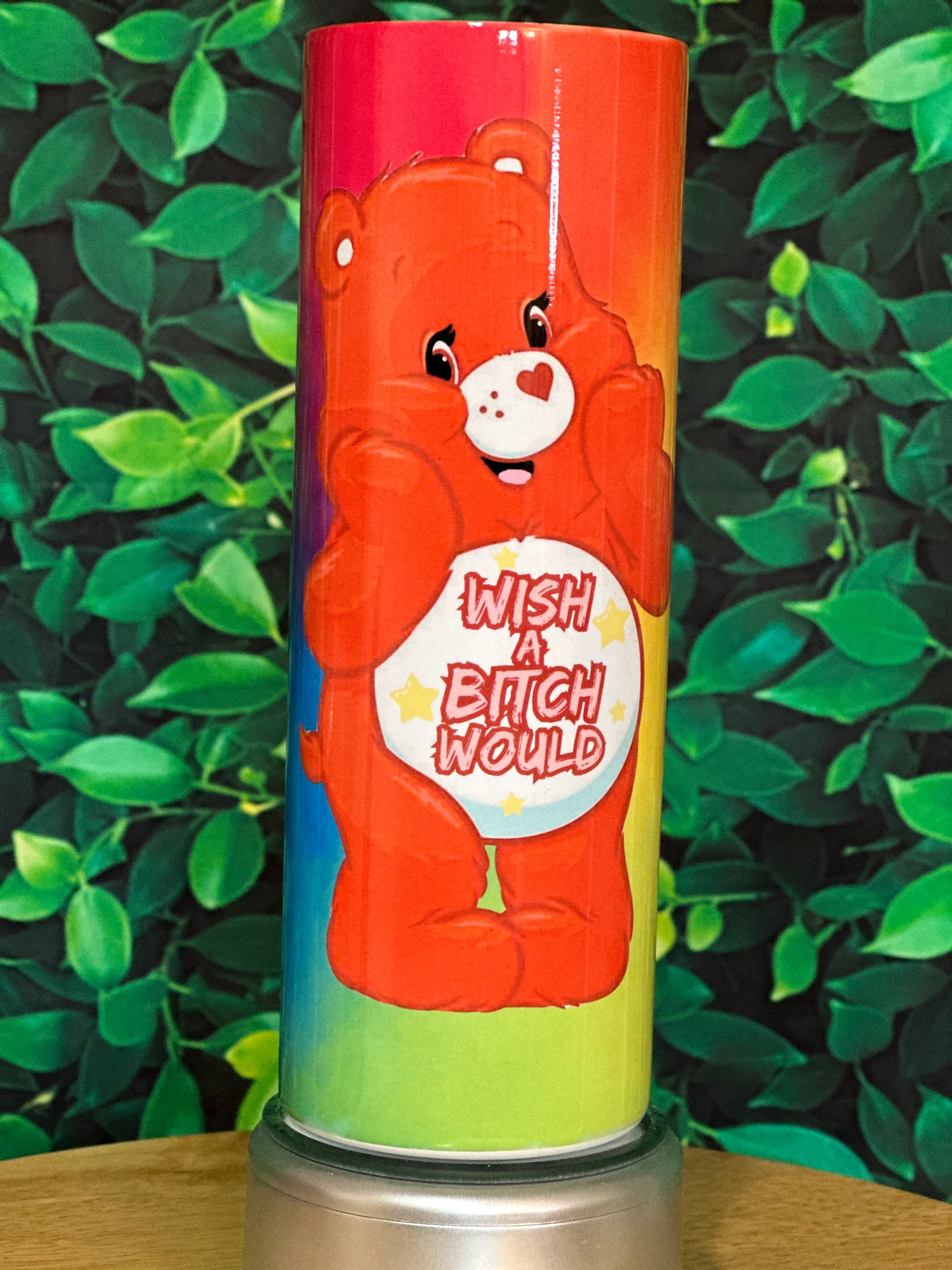 Wish a B would bear 20oz Sublimation Tumbler